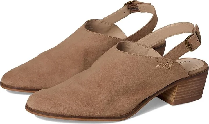 Lucky Brand Mylody Women's Shoes Porcini : 7.5 B - Medium, Leather