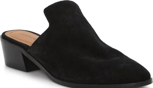Lucky Brand Myrila Heeled Mule Sandal - Women's Accessories Shoes High Heels in Black
