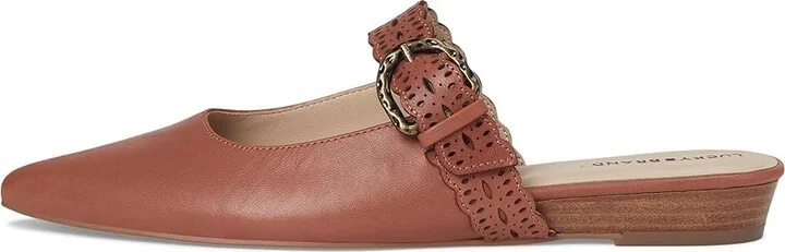 Lucky Brand Nicona Women's Flat Shoes Wild Pecan : 8.5 B - Medium, Leather - Image 6