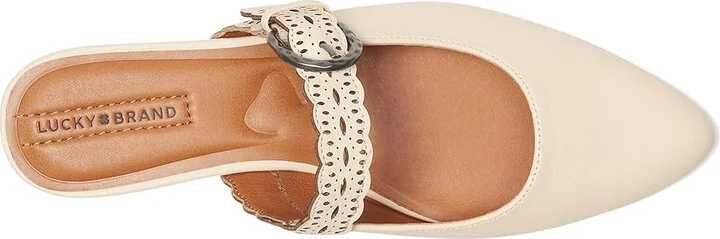 Lucky Brand Nicona Women's Flat Shoes Wild Pecan : 8.5 B - Medium, Leather - Image 8