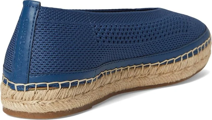 Lucky Brand Orena Knit Espadrille Sandals Women's Sandals Dark Chambray : 5 B - Medium - Image 4