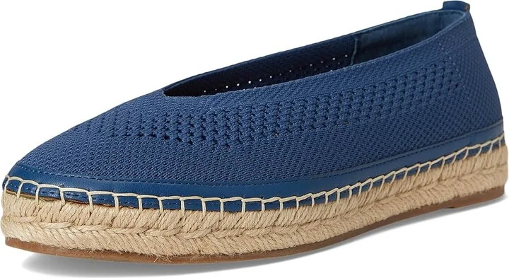 Lucky Brand Orena Knit Espadrille Sandals Women's Sandals Dark Chambray : 5 B - Medium - Image 5