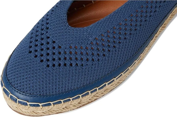 Lucky Brand Orena Knit Espadrille Sandals Women's Sandals Dark Chambray : 5 B - Medium - Image 7