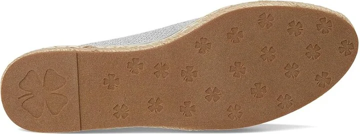 Lucky Brand Orena Knit Espadrille Sandals Women's Sandals Silver : 8.5 B - Medium - Image 3