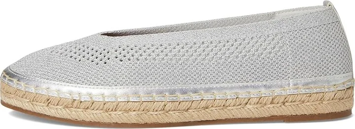 Lucky Brand Orena Knit Espadrille Sandals Women's Sandals Silver : 8.5 B - Medium - Image 6