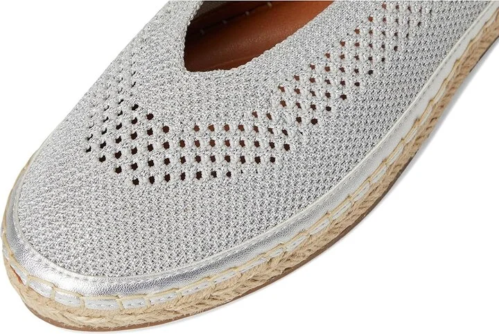 Lucky Brand Orena Knit Espadrille Sandals Women's Sandals Silver : 8.5 B - Medium - Image 7