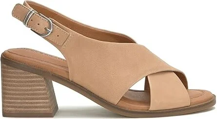 Lucky Brand Rhidlee Women's Sandals Sandstorm : 8.5 M, Leather - Image 7