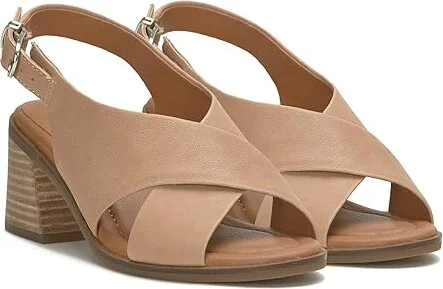 Lucky Brand Rhidlee Women's Sandals Sandstorm : 8.5 M, Leather