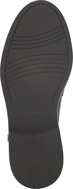 Lucky Brand Salima Women's Flat Shoes Navy Blazer : 8.5 B - Medium, Leather/Polyester/Rubber - Image 3
