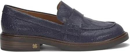 Lucky Brand Salima Women's Flat Shoes Navy Blazer : 8.5 B - Medium, Leather/Polyester/Rubber - Image 6