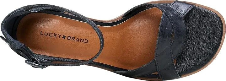 Lucky Brand Sarwa Women's Shoes Black : 5 M, Leather - Image 2