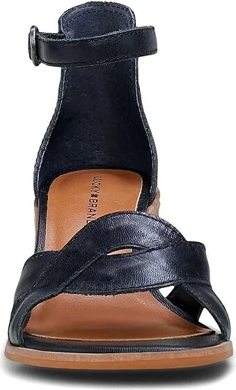 Lucky Brand Sarwa Women's Shoes Black : 5 M, Leather - Image 5