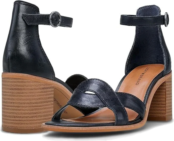 Lucky Brand Sarwa Women's Shoes Black : 5 M, Leather