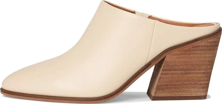 Lucky Brand Sharla High Women's Heels Vanilla : 6 B - Medium, Leather - Image 6