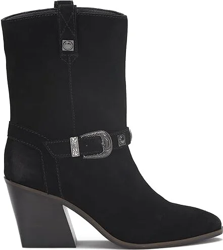 Lucky Brand Sogn Women's Boots Black : 8 M, Rubber/Suede - Image 6