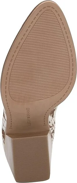 Lucky Brand Sonah 2 Women's Boots Blanche : 8 B - Medium, Leather - Image 3
