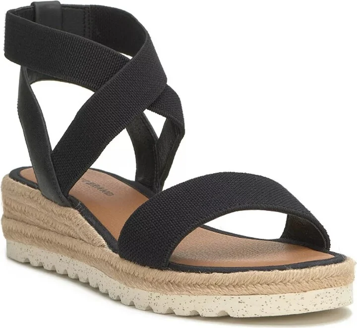 Lucky Brand Thimba Espadrille Wedge Sandal