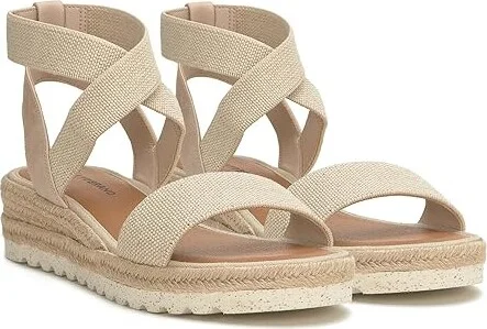 Lucky Brand Thimba Women's Sandals Natural/Smoke : 6.5 M
