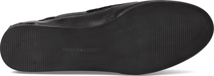 Lucky Brand Timini Studded Loafer Women's Flat Shoes Black : 11 B - Medium, Leather - Image 3