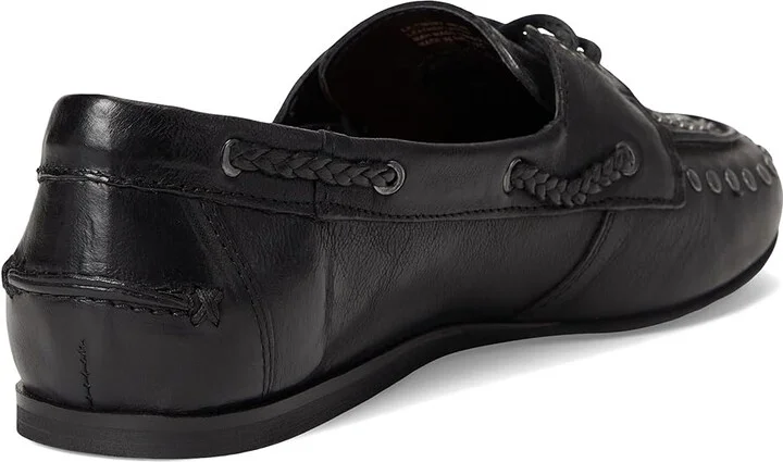 Lucky Brand Timini Studded Loafer Women's Flat Shoes Black : 11 B - Medium, Leather - Image 4