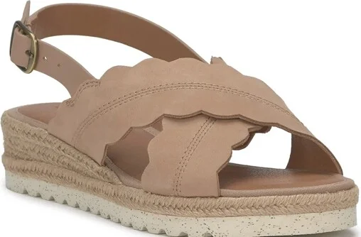 Lucky Brand Tonita Sandal - Women's Accessories Shoes Sandals in Medium Light Beige