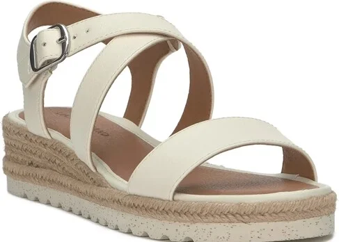 Lucky Brand Trianna Wedge - Women's Accessories Shoes Wedges in Crystal