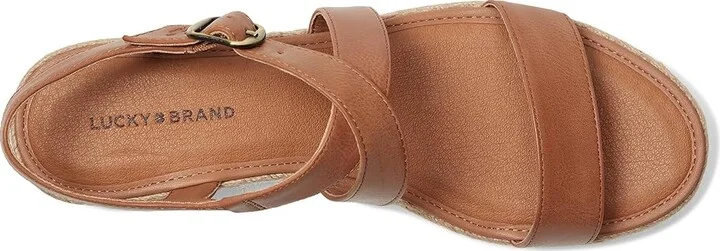 Lucky Brand Trianna Women's Sandals Adobe Brown : 9.5 M, Leather - Image 2