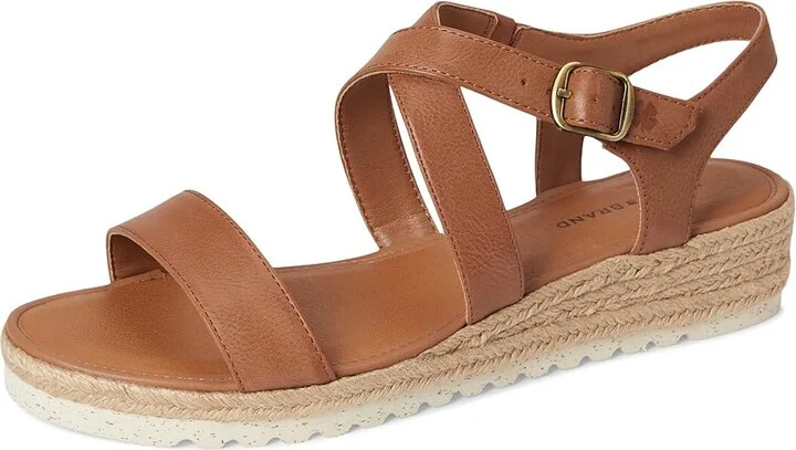 Lucky Brand Trianna Women's Sandals Adobe Brown : 9.5 M, Leather - Image 5
