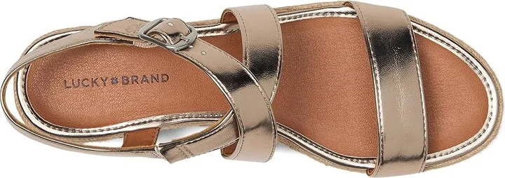 Lucky Brand Trianna Women's Sandals Constellation : 8.5 M, Leather - Image 2