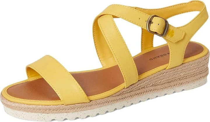 Lucky Brand Trianna Women's Sandals Gold Rush : 7 M, Leather - Image 5