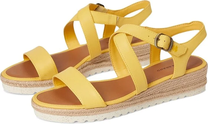 Lucky Brand Trianna Women's Sandals Gold Rush : 7 M, Leather