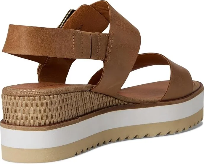 Lucky Brand Turoma Platform Wedge Sandals Women's Sandals Tuscany : 6 B - Medium, Synthetic - Image 4