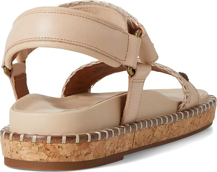 Lucky Brand Ullani Studded Platform Sandal Women's Sandals Murex : 6.5 B - Medium, Leather - Image 4