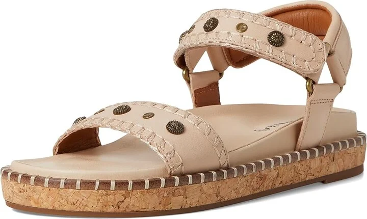 Lucky Brand Ullani Studded Platform Sandal Women's Sandals Murex : 6.5 B - Medium, Leather - Image 5