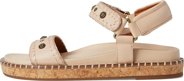 Lucky Brand Ullani Studded Platform Sandal Women's Sandals Murex : 6.5 B - Medium, Leather - Image 6