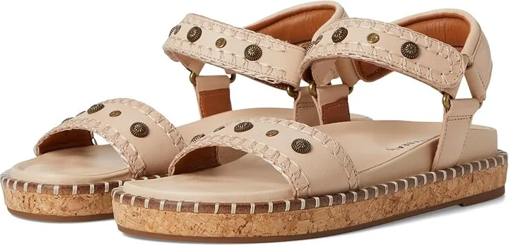 Lucky Brand Ullani Studded Platform Sandal Women's Sandals Murex : 6.5 B - Medium, Leather