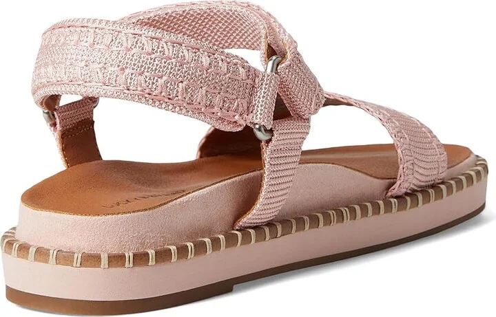 Lucky Brand Ullaniah Platform Ankle Strap Sandals Women's Sandals Blush : 11 B - Medium, Textile - Image 4