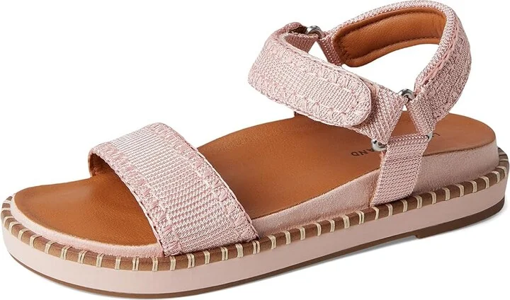 Lucky Brand Ullaniah Platform Ankle Strap Sandals Women's Sandals Blush : 11 B - Medium, Textile - Image 5