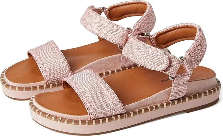 Lucky Brand Ullaniah Platform Ankle Strap Sandals Women's Sandals Blush : 11 B - Medium, Textile