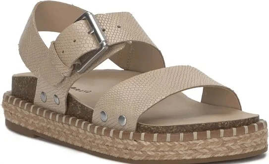 Lucky Brand Umora Sandal - Women's Accessories Shoes Sandals in Medium Beige