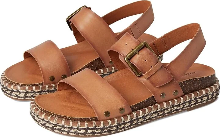 Lucky Brand Umora Women's Sandals Latte : 6.5 M, Leather