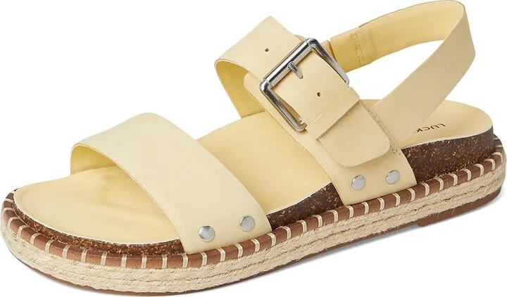 Lucky Brand Umora Women's Sandals Sunlight : 7 M, Leather - Image 5