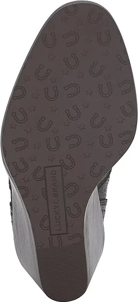 Lucky Brand Wilano Women's Boots Desert Palm/Desert Palm : 8 M, Rubber/Suede - Image 8