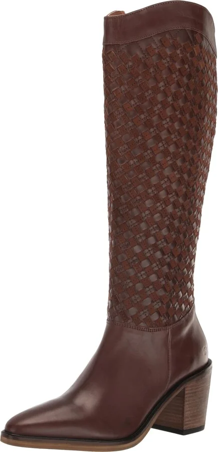 Lucky Brand Women's Abeny Cut-Out Knee-High Boot Fashion