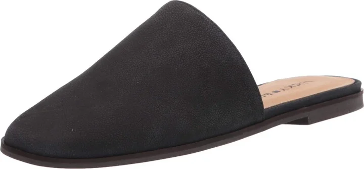 Black Nubuck Leather