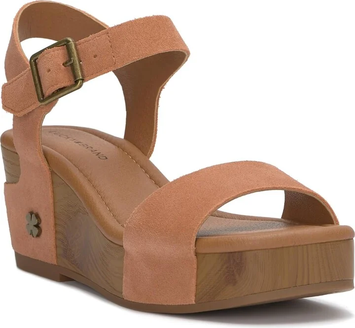 Lucky Brand Women's ADARIO Wedge Sandal