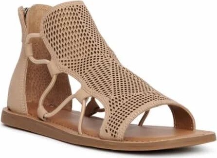 Lucky Brand womens Bartega Gladiator Flat Sandal
