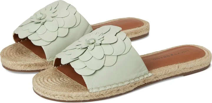 Lucky Brand Women's Biricha Floral Flat Sandals