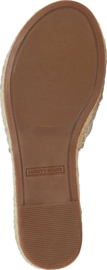 Lucky Brand Women's Biricha Flower Flat Sandals - Image 5