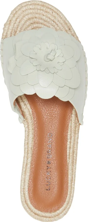 Lucky Brand Women's Biricha Flower Flat Sandals - Image 9